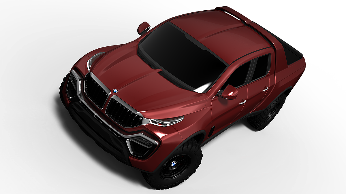 bmw，Pickup，Concept map，Multipurpose，