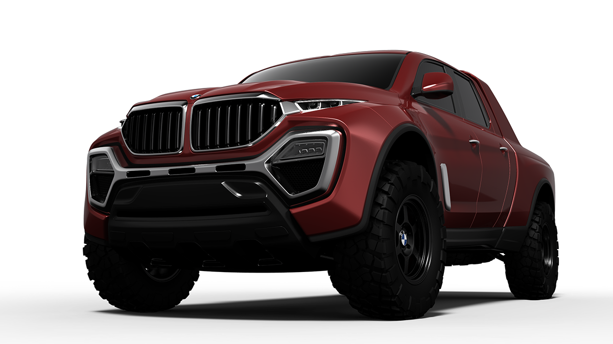 bmw，Pickup，Concept map，Multipurpose，