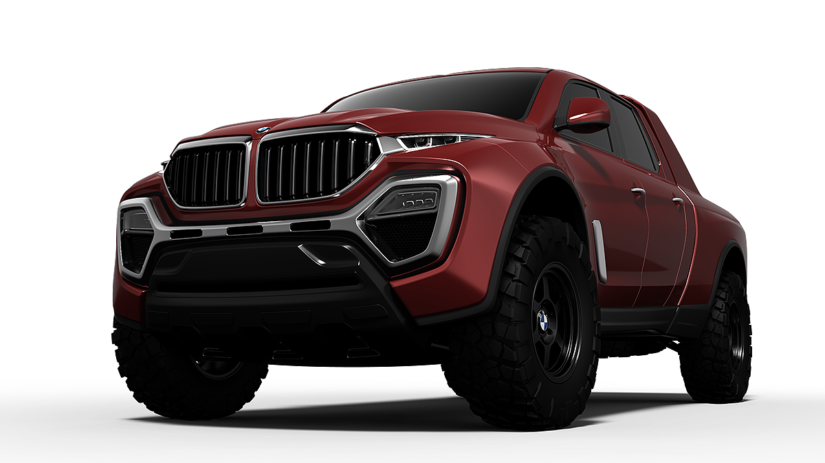 bmw，Pickup，Concept map，Multipurpose，