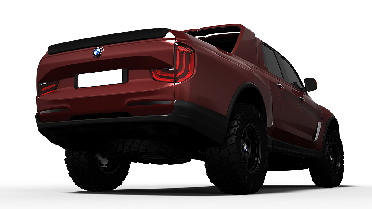 bmw，Pickup，Concept map，Multipurpose，