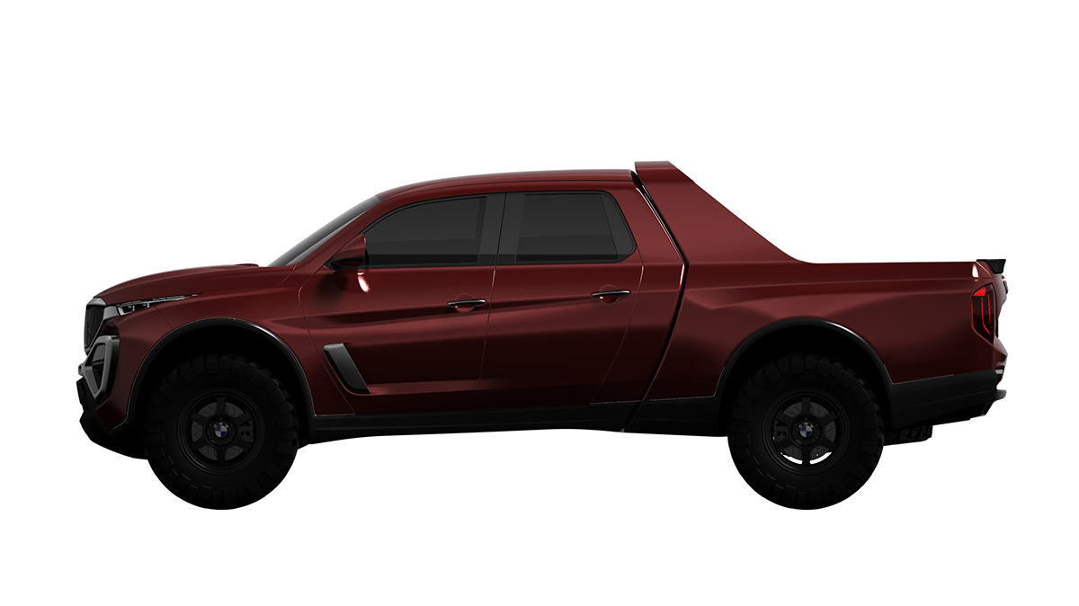 bmw，Pickup，Concept map，Multipurpose，