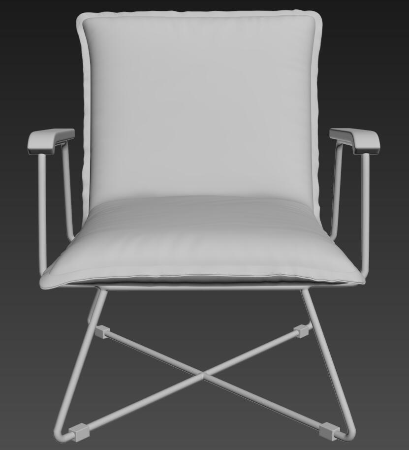 Leisure chair modeling and rendering tutorial，Lazy chair，sofa，Furniture modeling and rendering tutorial，furniture design ，product design，Product rendering，Product modeling，