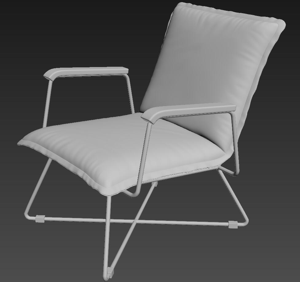 Leisure chair modeling and rendering tutorial，Lazy chair，sofa，Furniture modeling and rendering tutorial，furniture design ，product design，Product rendering，Product modeling，