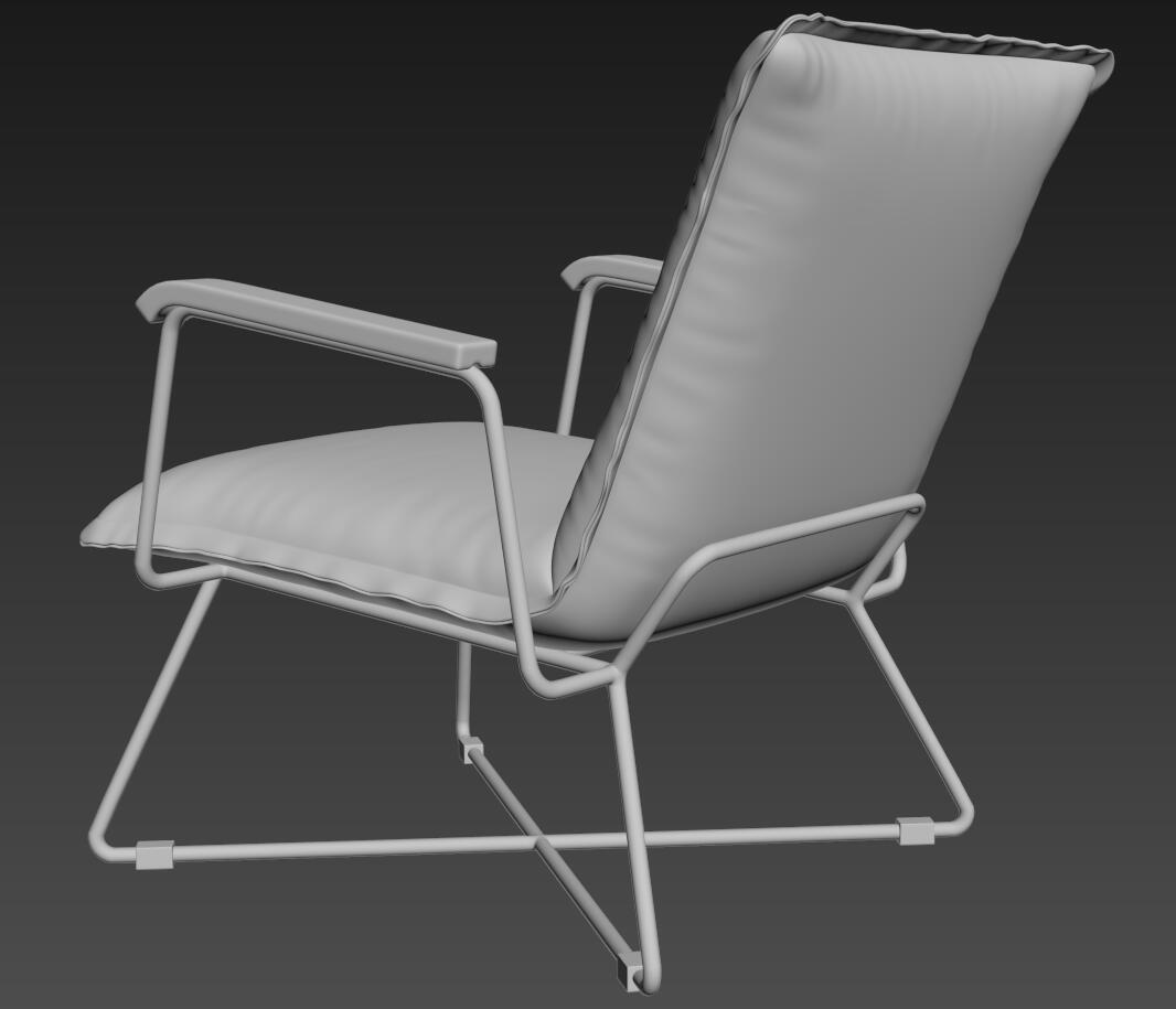 Leisure chair modeling and rendering tutorial，Lazy chair，sofa，Furniture modeling and rendering tutorial，furniture design ，product design，Product rendering，Product modeling，