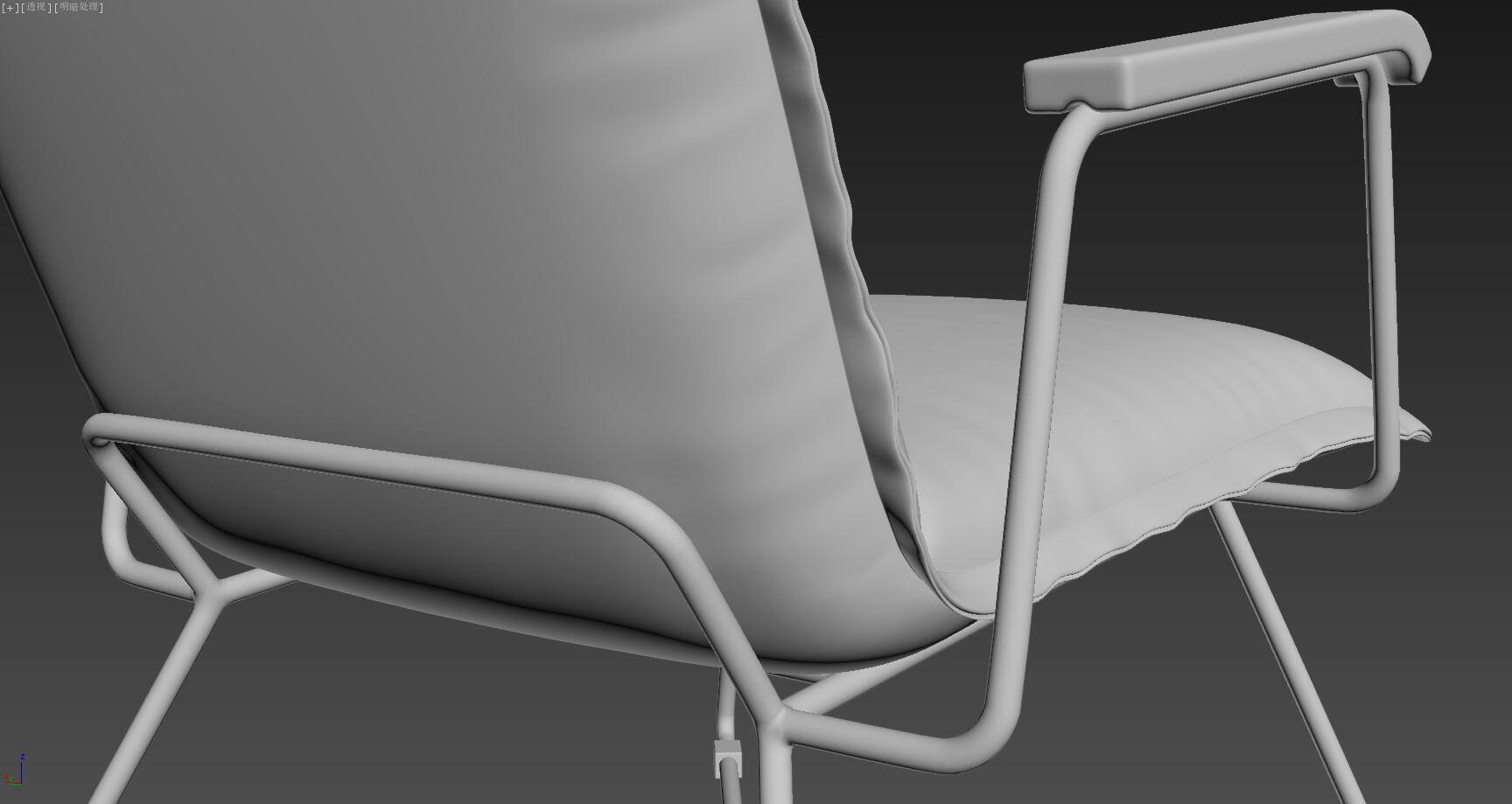 Leisure chair modeling and rendering tutorial，Lazy chair，sofa，Furniture modeling and rendering tutorial，furniture design ，product design，Product rendering，Product modeling，
