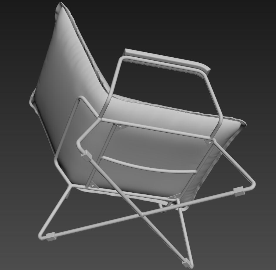 Leisure chair modeling and rendering tutorial，Lazy chair，sofa，Furniture modeling and rendering tutorial，furniture design ，product design，Product rendering，Product modeling，