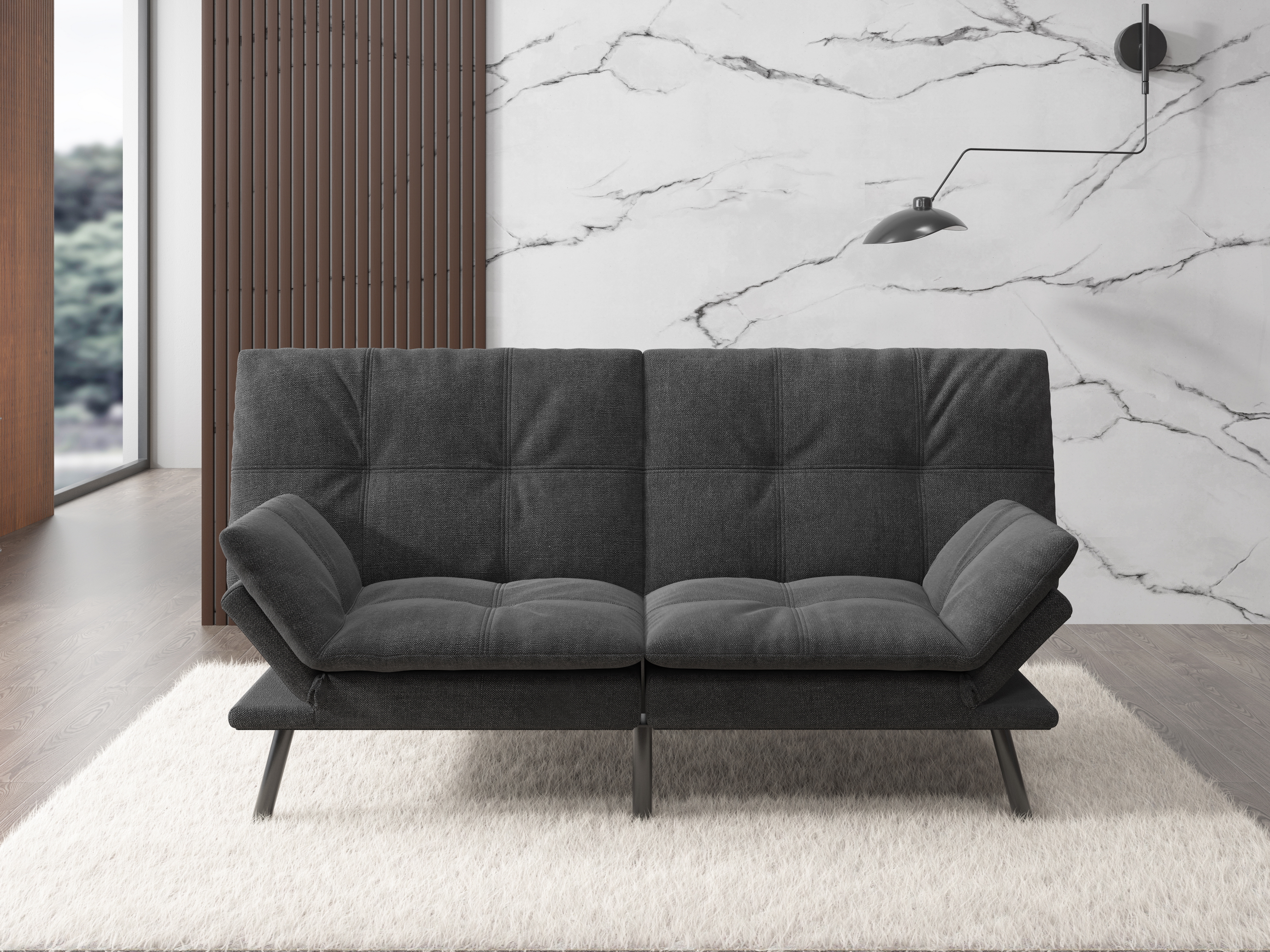 Sofa bed animation scene rendering tutorial，Sofa modeling，Furniture modeling and rendering tutorial，furniture design ，product design，Antique Valley fragrance，Animation production，Furniture animation，