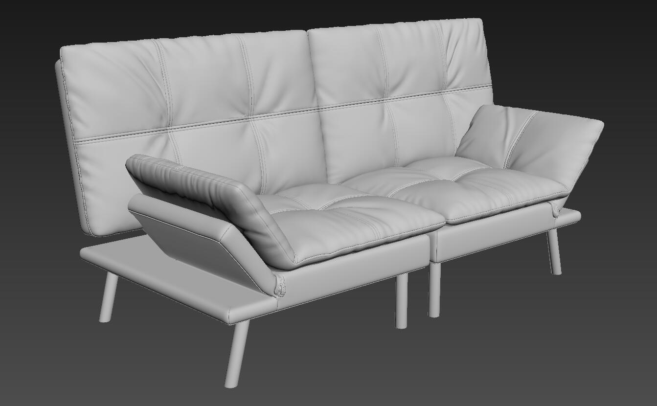Sofa bed animation scene rendering tutorial，Sofa modeling，Furniture modeling and rendering tutorial，furniture design ，product design，Antique Valley fragrance，Animation production，Furniture animation，