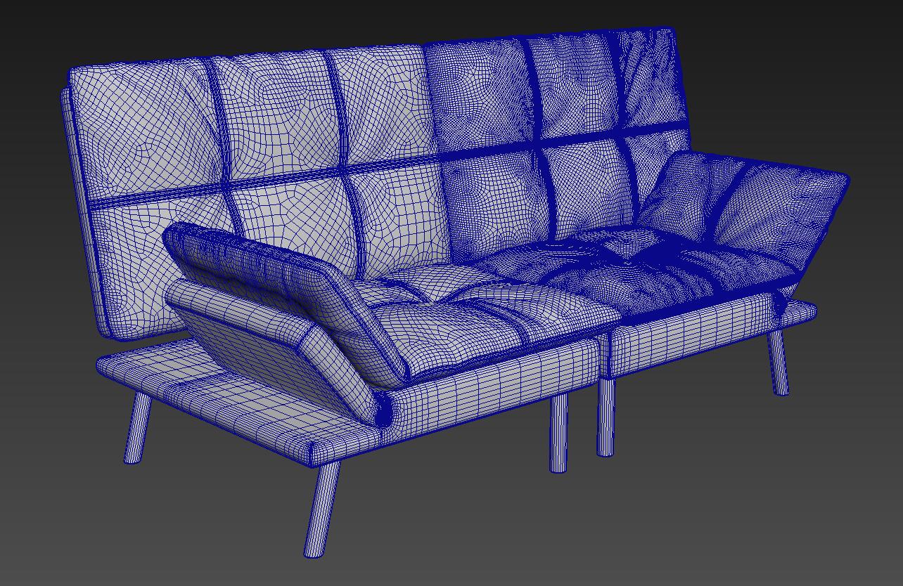 Sofa bed animation scene rendering tutorial，Sofa modeling，Furniture modeling and rendering tutorial，furniture design ，product design，Antique Valley fragrance，Animation production，Furniture animation，