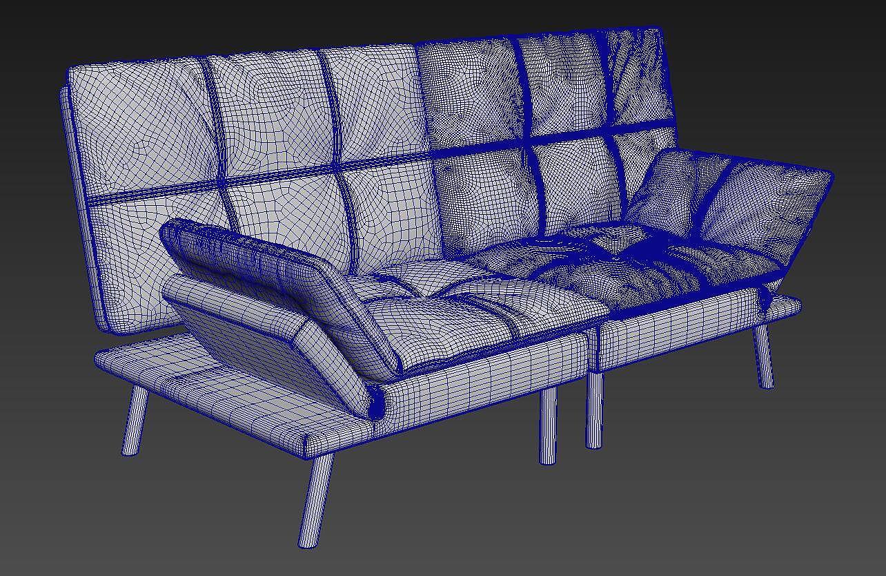 Sofa bed animation scene rendering tutorial，Sofa modeling，Furniture modeling and rendering tutorial，furniture design ，product design，Antique Valley fragrance，Animation production，Furniture animation，
