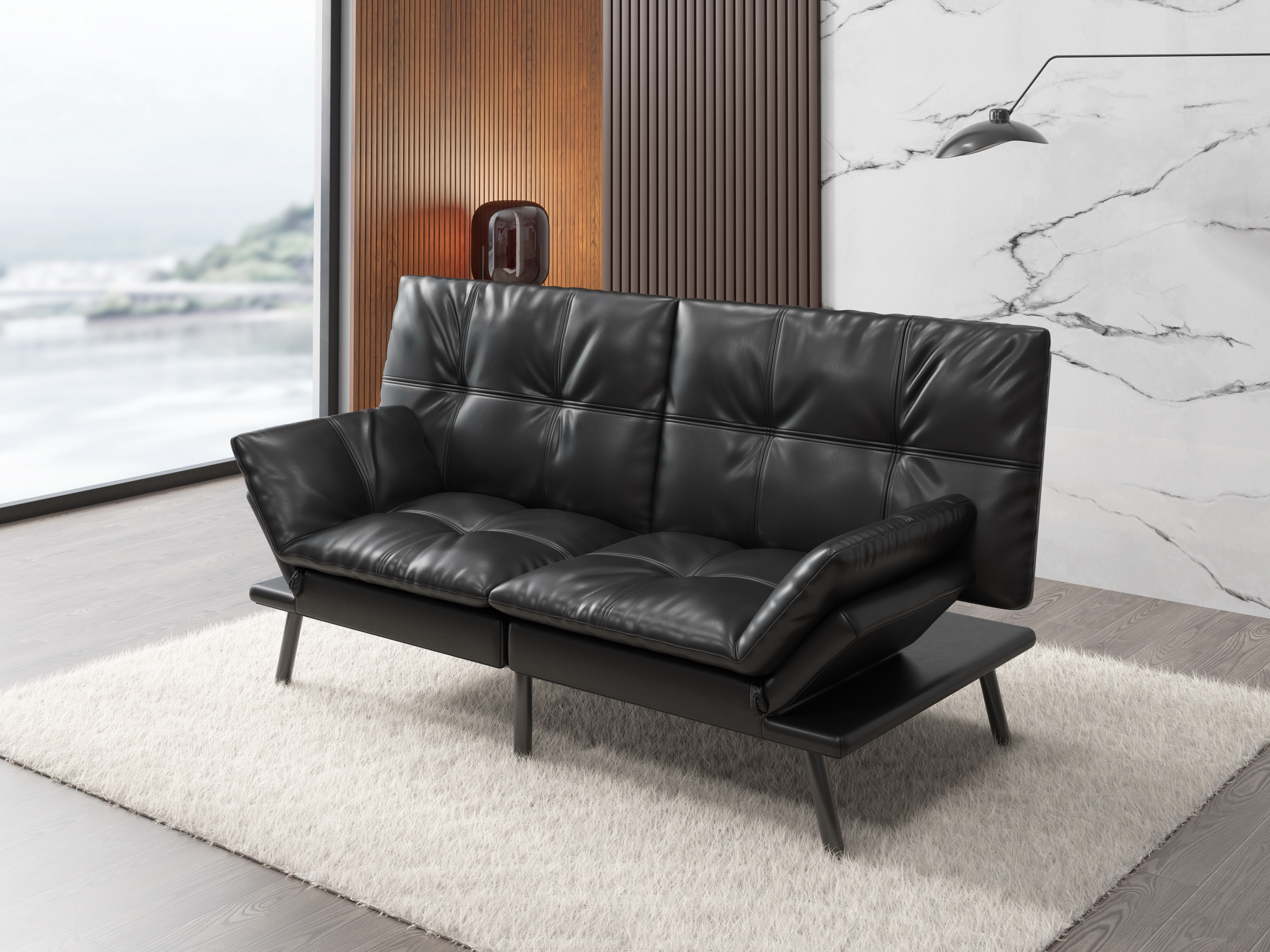 Sofa bed animation scene rendering tutorial，Sofa modeling，Furniture modeling and rendering tutorial，furniture design ，product design，Antique Valley fragrance，Animation production，Furniture animation，