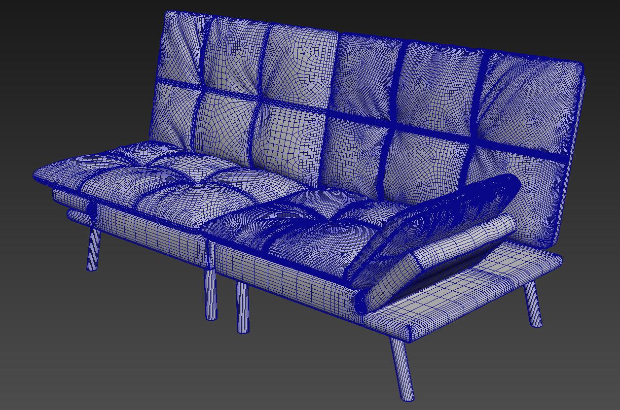 Sofa bed animation scene rendering tutorial，Sofa modeling，Furniture modeling and rendering tutorial，furniture design ，product design，Antique Valley fragrance，Animation production，Furniture animation，