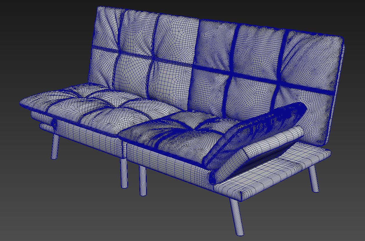 Sofa bed animation scene rendering tutorial，Sofa modeling，Furniture modeling and rendering tutorial，furniture design ，product design，Antique Valley fragrance，Animation production，Furniture animation，
