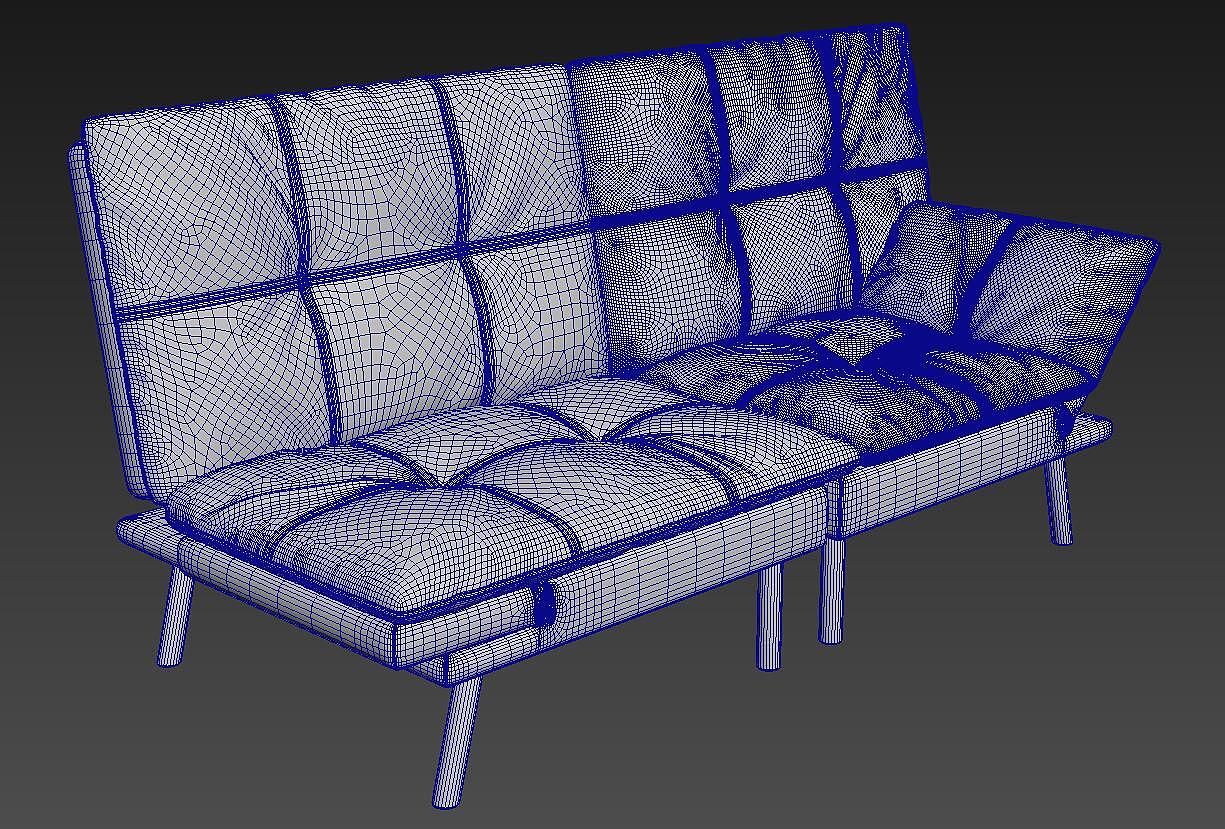 Sofa bed animation scene rendering tutorial，Sofa modeling，Furniture modeling and rendering tutorial，furniture design ，product design，Antique Valley fragrance，Animation production，Furniture animation，