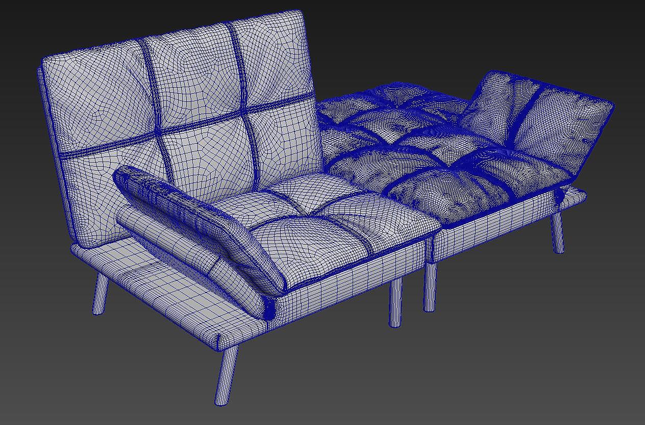 Sofa bed animation scene rendering tutorial，Sofa modeling，Furniture modeling and rendering tutorial，furniture design ，product design，Antique Valley fragrance，Animation production，Furniture animation，