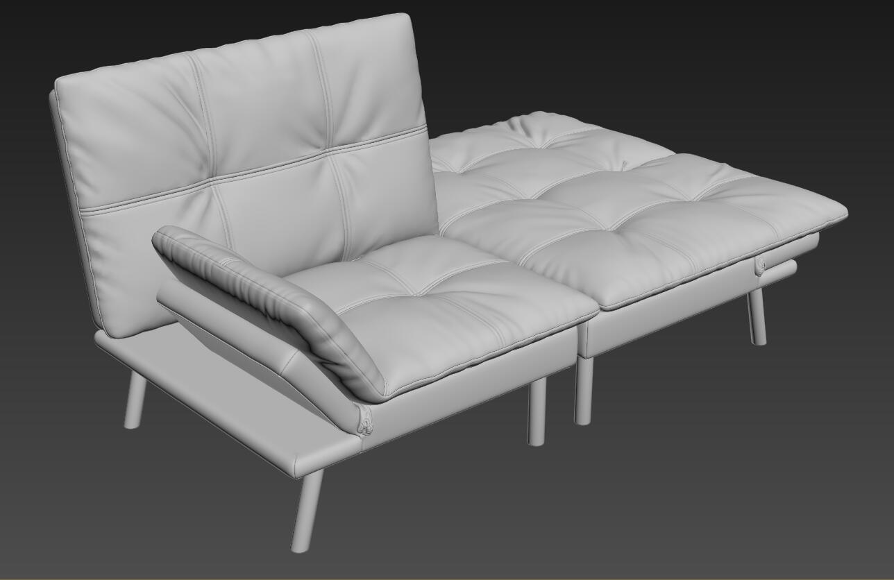Sofa bed animation scene rendering tutorial，Sofa modeling，Furniture modeling and rendering tutorial，furniture design ，product design，Antique Valley fragrance，Animation production，Furniture animation，