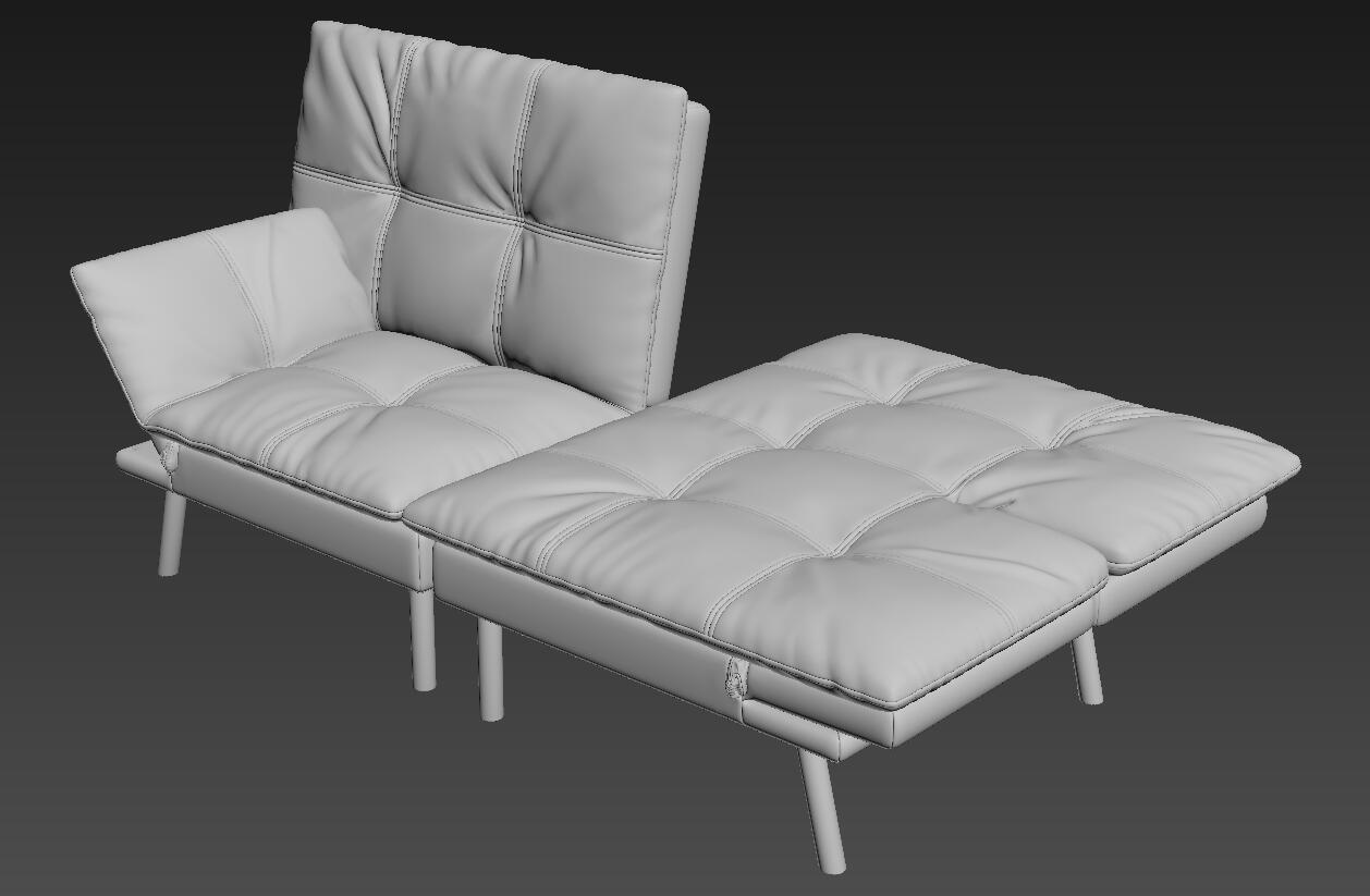 Sofa bed animation scene rendering tutorial，Sofa modeling，Furniture modeling and rendering tutorial，furniture design ，product design，Antique Valley fragrance，Animation production，Furniture animation，