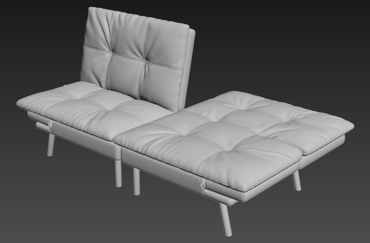 Sofa bed animation scene rendering tutorial，Sofa modeling，Furniture modeling and rendering tutorial，furniture design ，product design，Antique Valley fragrance，Animation production，Furniture animation，