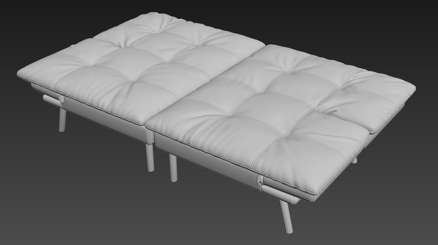 Sofa bed animation scene rendering tutorial，Sofa modeling，Furniture modeling and rendering tutorial，furniture design ，product design，Antique Valley fragrance，Animation production，Furniture animation，