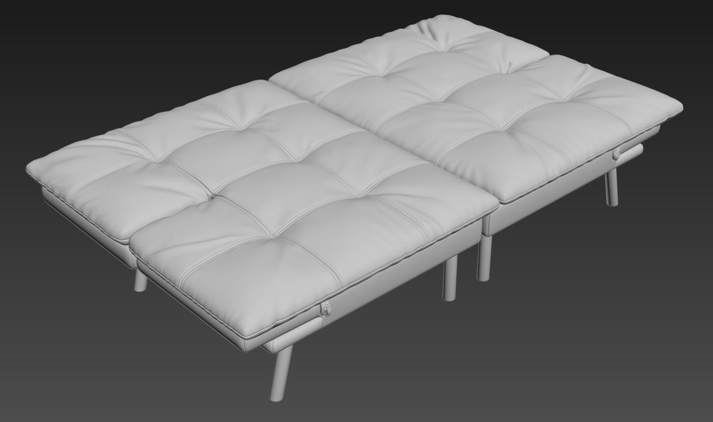 Sofa bed animation scene rendering tutorial，Sofa modeling，Furniture modeling and rendering tutorial，furniture design ，product design，Antique Valley fragrance，Animation production，Furniture animation，