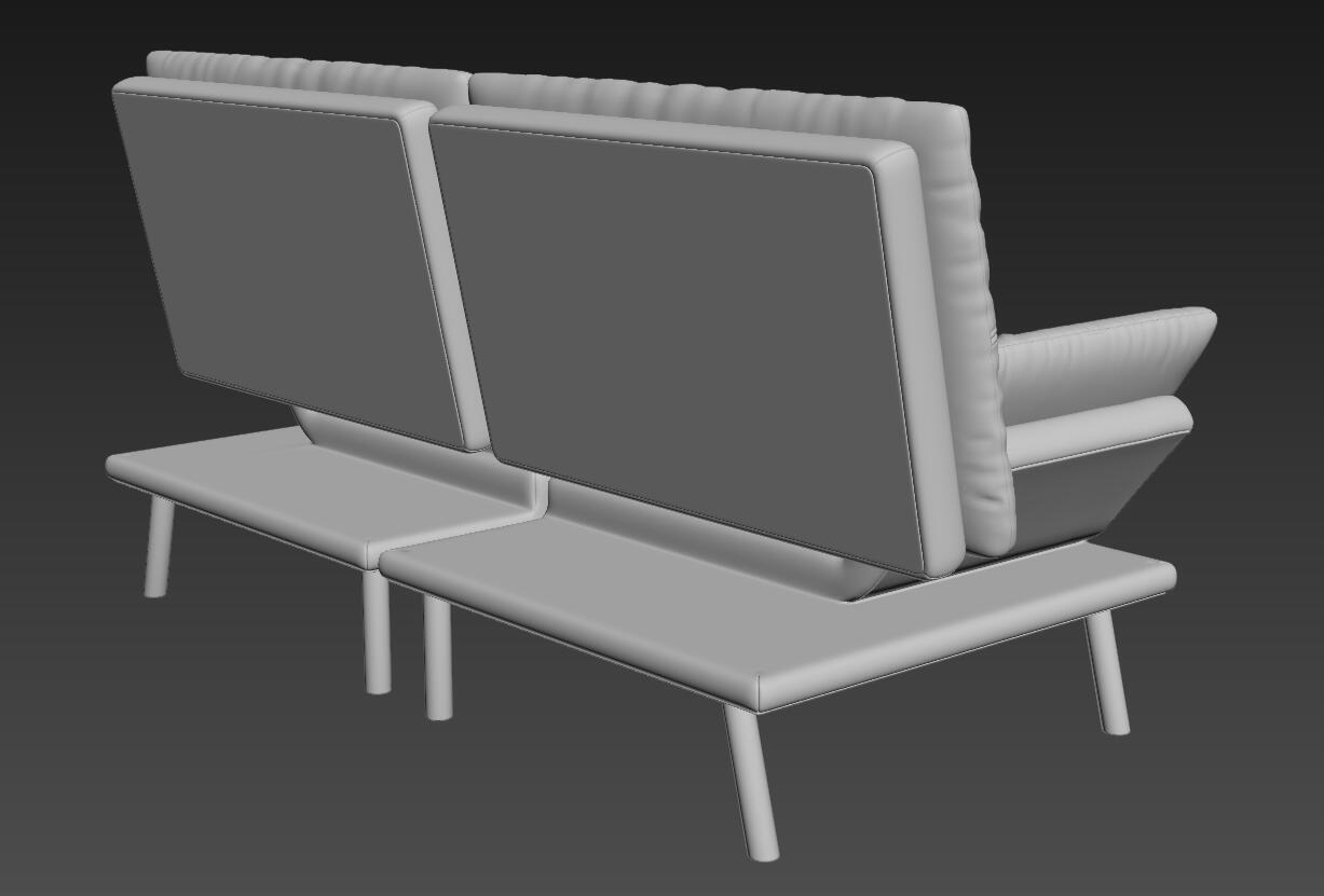 Sofa bed animation scene rendering tutorial，Sofa modeling，Furniture modeling and rendering tutorial，furniture design ，product design，Antique Valley fragrance，Animation production，Furniture animation，