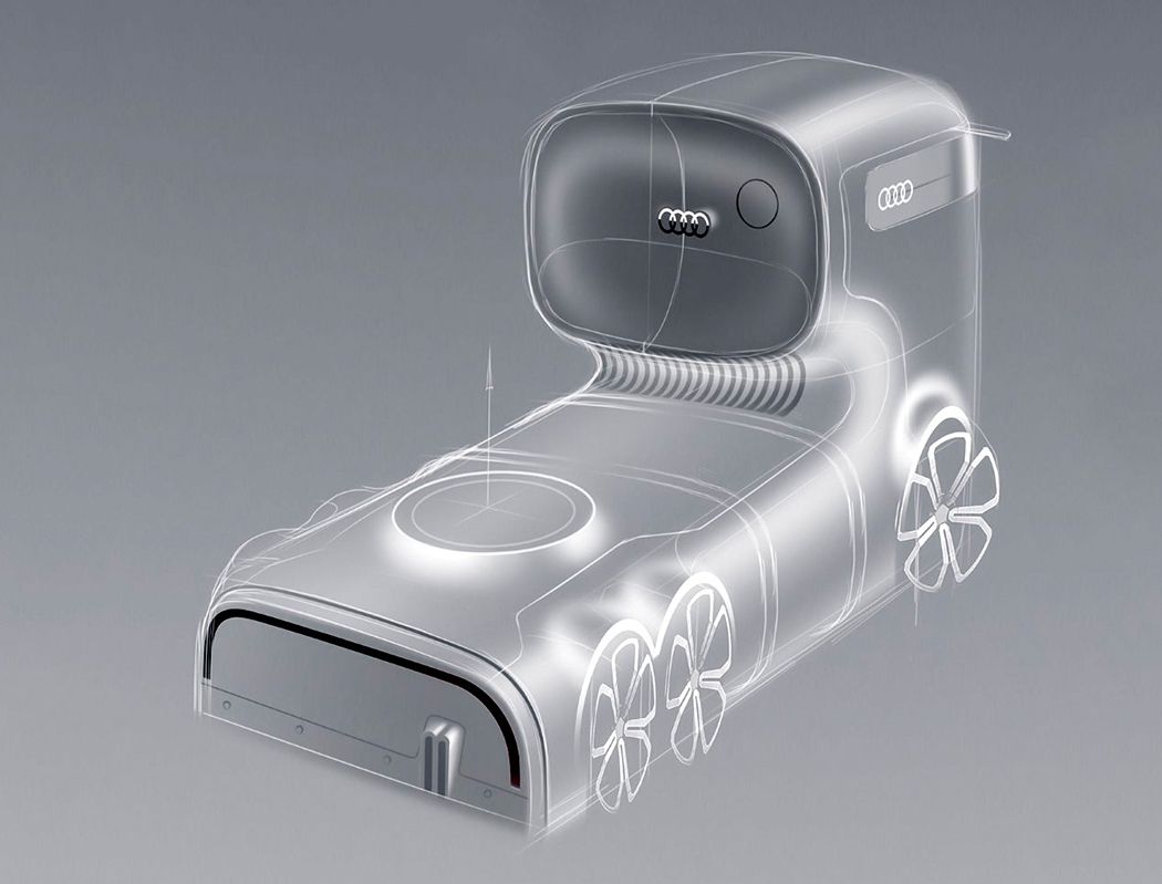 audi，truck，concept，Dazzle black，science and technology，open，