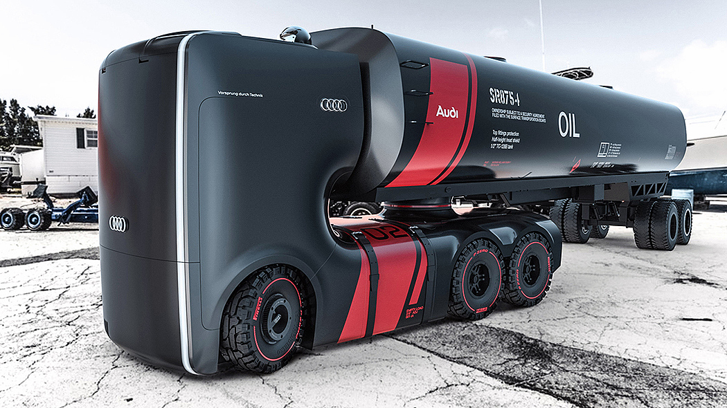 audi，truck，concept，Dazzle black，science and technology，open，