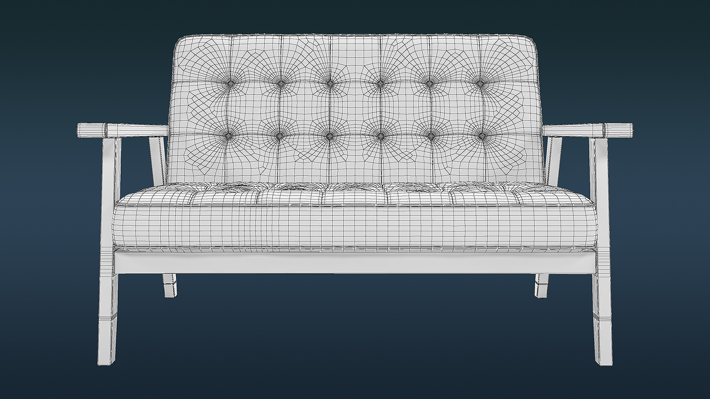 Nordic sofa，Sofa modeling and rendering tutorial，Furniture modeling and rendering tutorial，furniture design ，product design，Product modeling，Product rendering，Antique Valley fragrance，