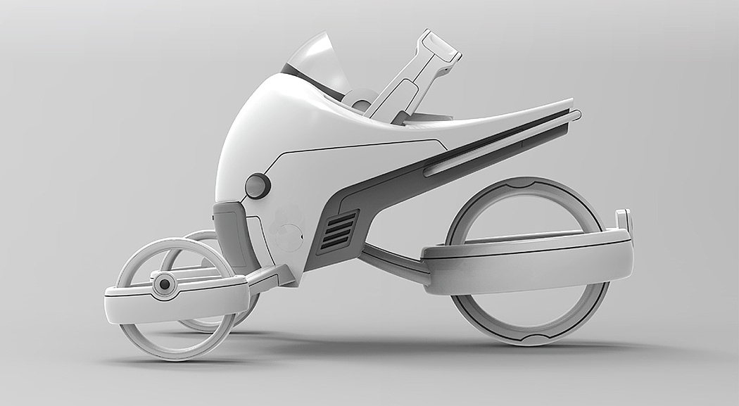 Simplicity，science and technology，fashion，baby carriage，
