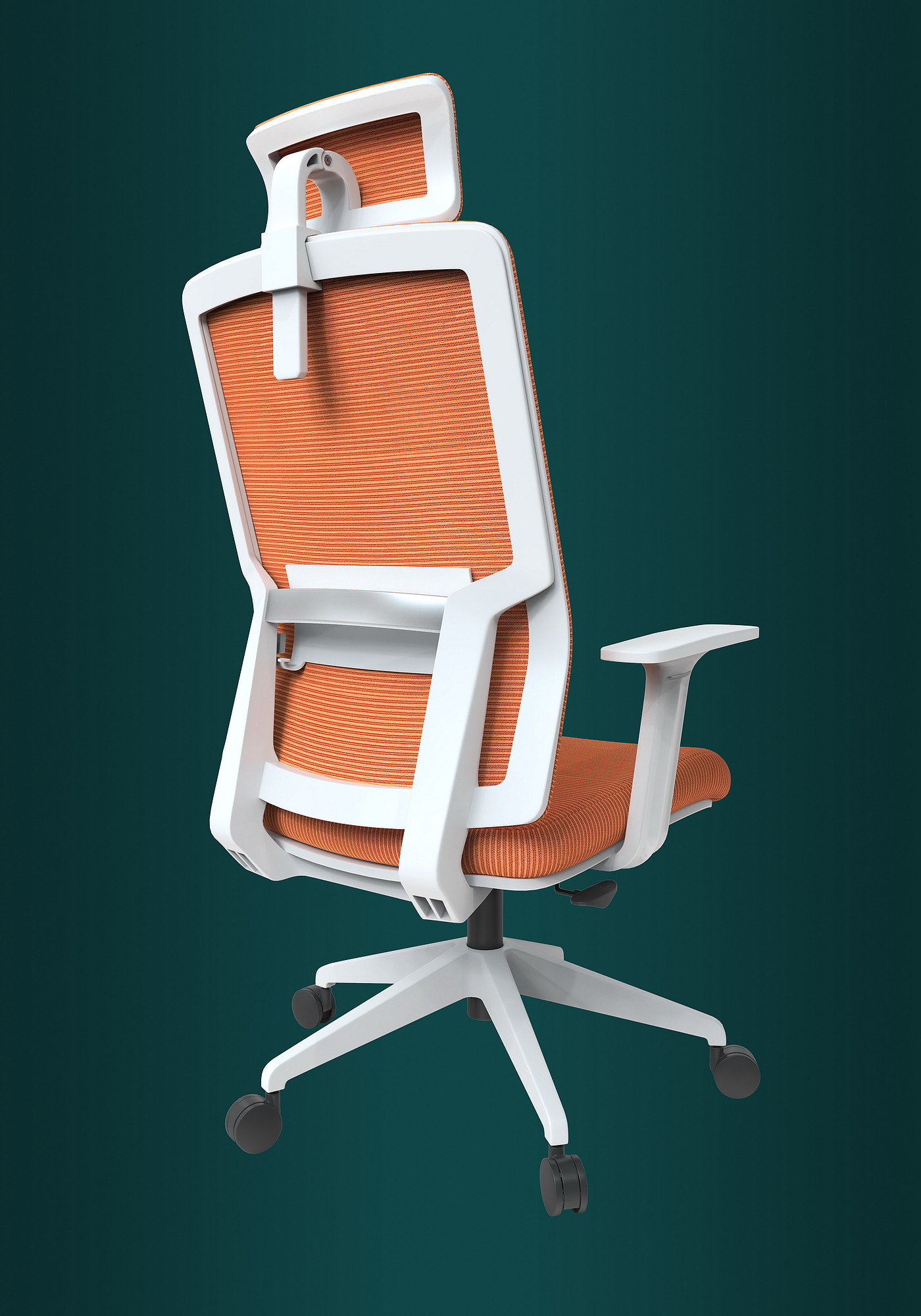 Office chair modeling and rendering tutorial，Office chair，Computer chair，Leisure chair，Work chair，furniture design ，product design，Antique Valley fragrance，