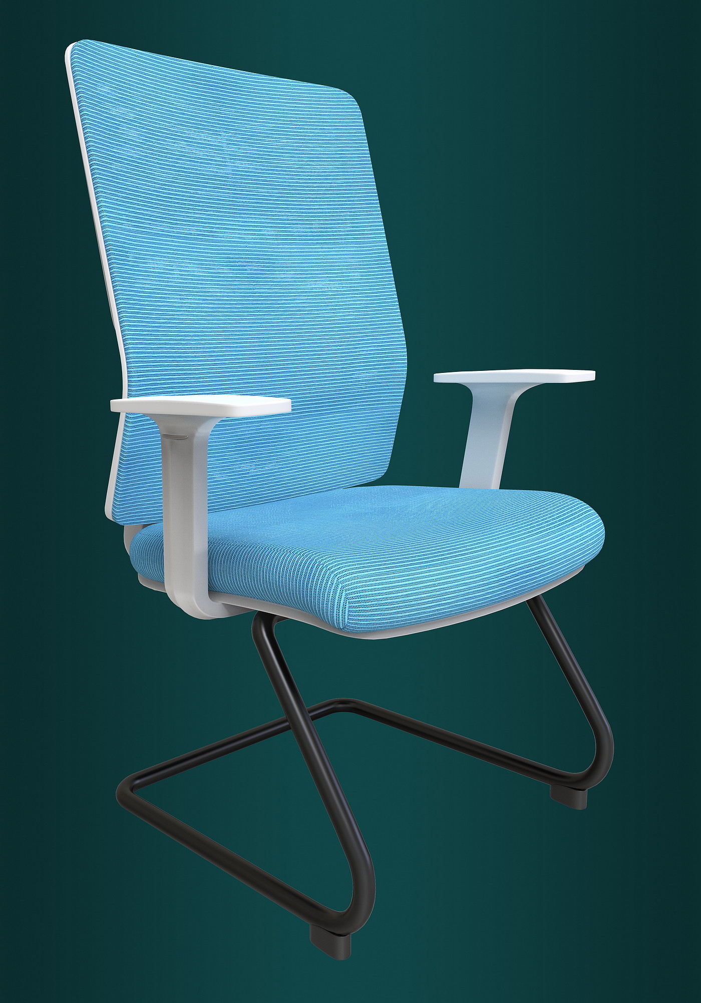 Office chair modeling and rendering tutorial，Office chair，Computer chair，Leisure chair，Work chair，furniture design ，product design，Antique Valley fragrance，