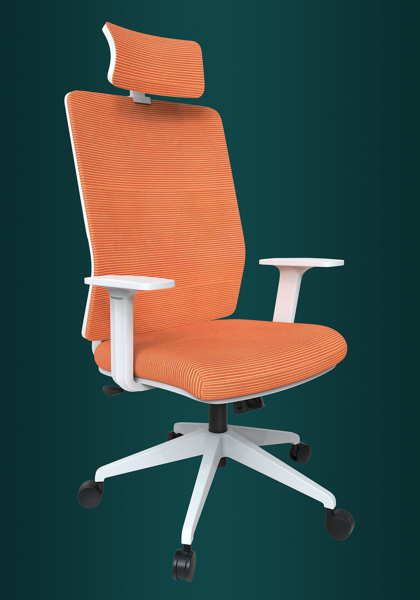 Office chair modeling and rendering tutorial，Office chair，Computer chair，Leisure chair，Work chair，furniture design ，product design，Antique Valley fragrance，