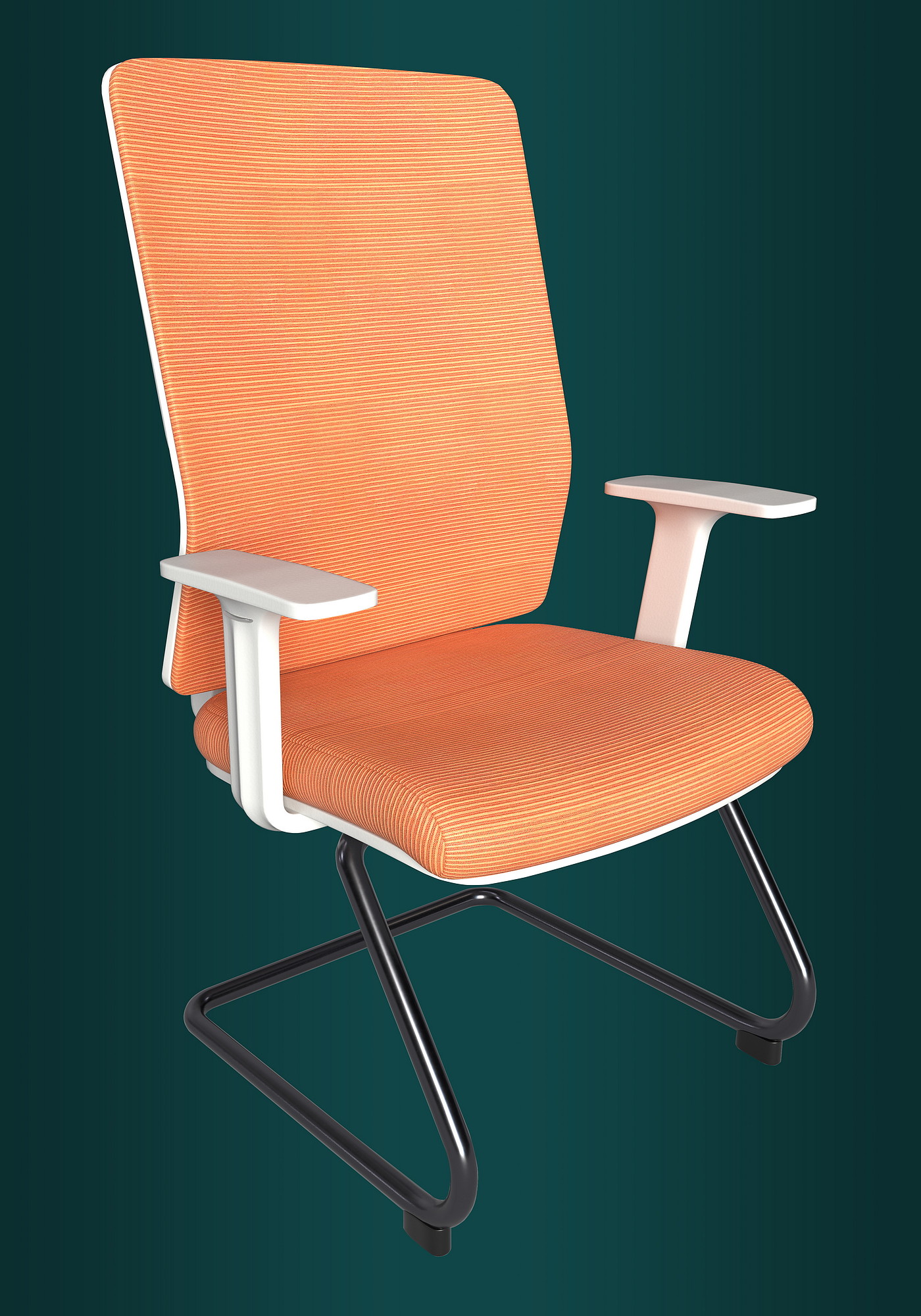 Office chair modeling and rendering tutorial，Office chair，Computer chair，Leisure chair，Work chair，furniture design ，product design，Antique Valley fragrance，