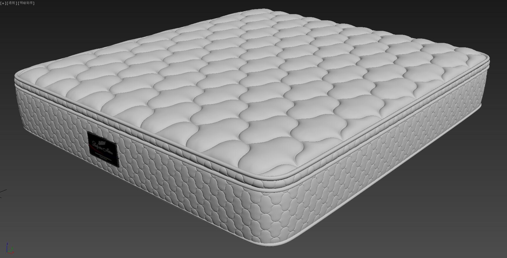 Mattress modeling and rendering tutorial，mattress，bedding article，Furniture modeling and rendering tutorial，furniture design ，product design，Product modeling，Antique Valley fragrance，