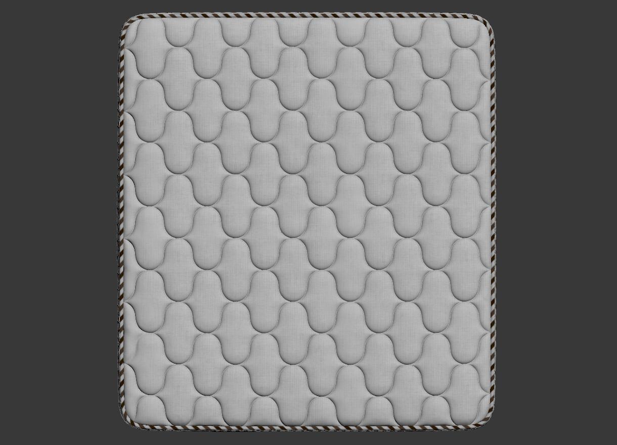 Mattress modeling and rendering tutorial，mattress，bedding article，Furniture modeling and rendering tutorial，furniture design ，product design，Product modeling，Antique Valley fragrance，