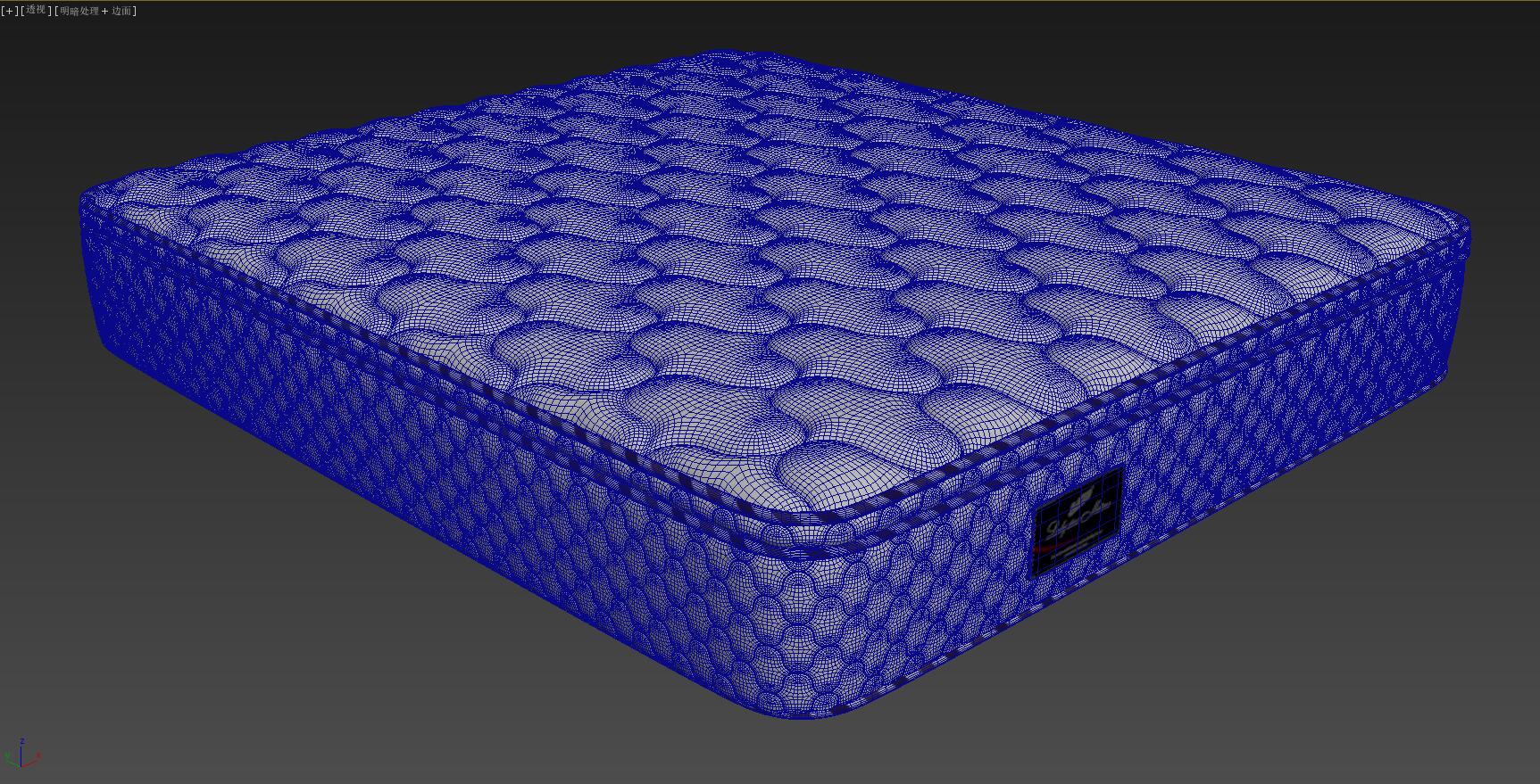Mattress modeling and rendering tutorial，mattress，bedding article，Furniture modeling and rendering tutorial，furniture design ，product design，Product modeling，Antique Valley fragrance，