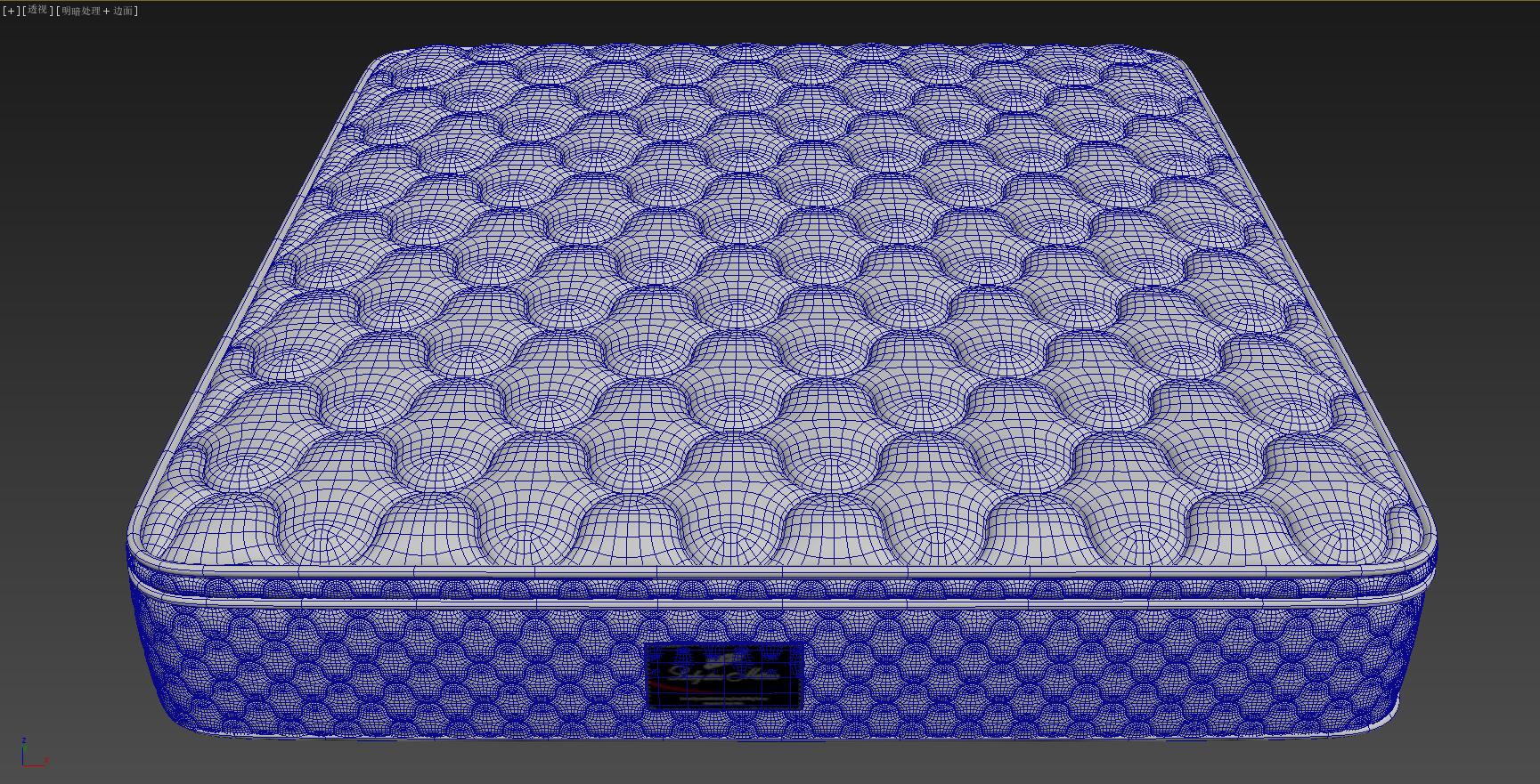 Mattress modeling and rendering tutorial，mattress，bedding article，Furniture modeling and rendering tutorial，furniture design ，product design，Product modeling，Antique Valley fragrance，
