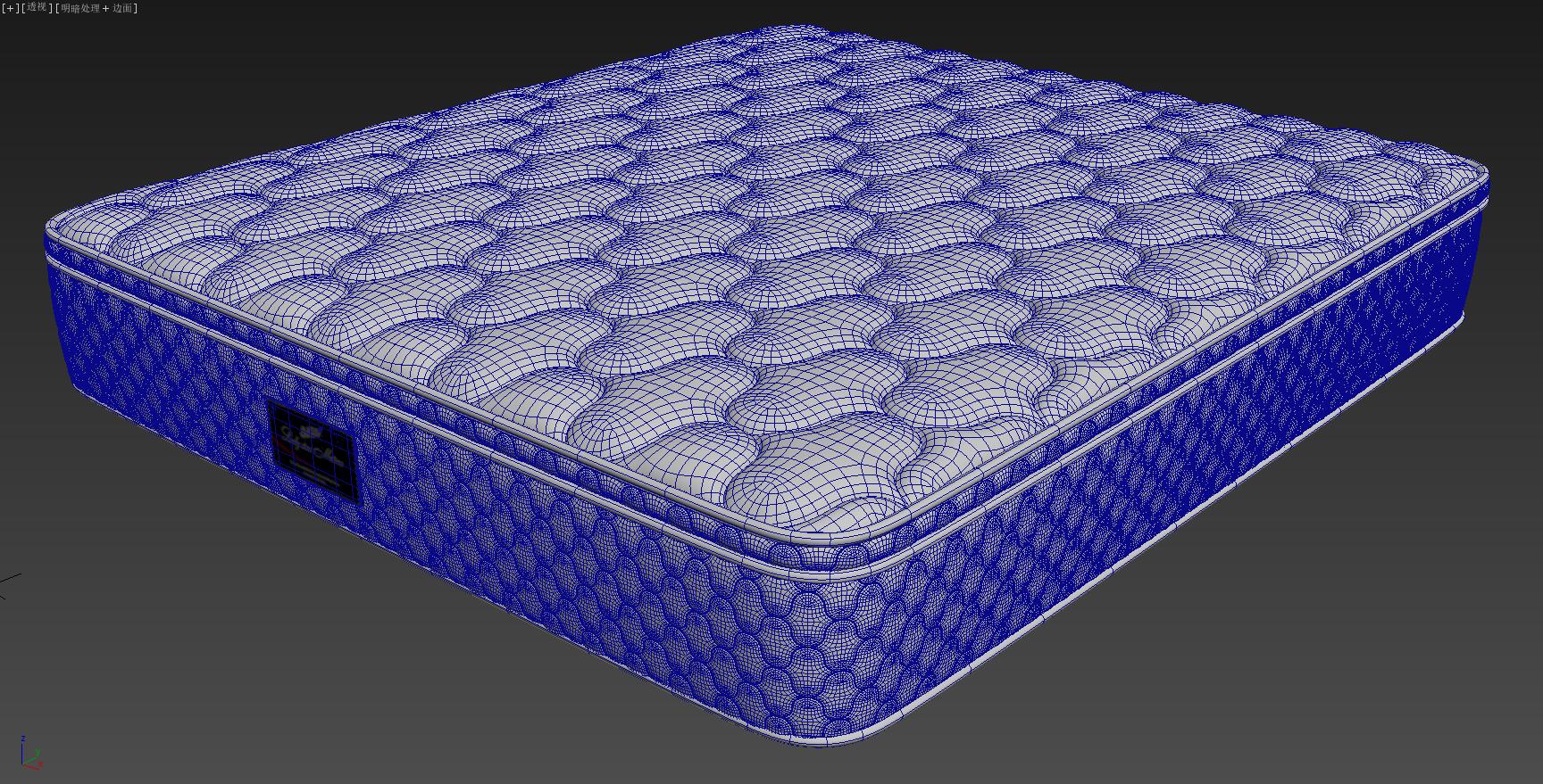 Mattress modeling and rendering tutorial，mattress，bedding article，Furniture modeling and rendering tutorial，furniture design ，product design，Product modeling，Antique Valley fragrance，