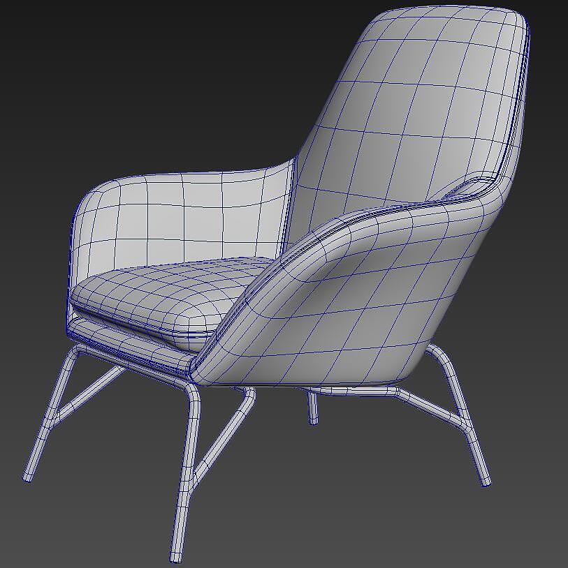 Leisure chair modeling and rendering tutorial，Leisure chair，chair，The boss chair，furniture，Furniture modeling and rendering tutorial，product design，Product modeling，