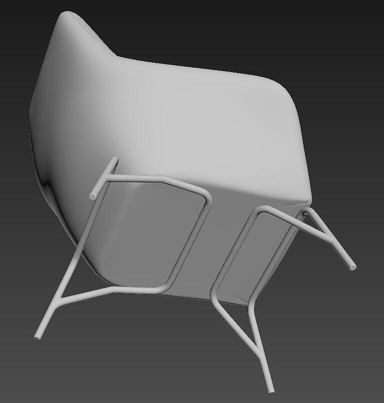 Leisure chair modeling and rendering tutorial，Leisure chair，chair，The boss chair，furniture，Furniture modeling and rendering tutorial，product design，Product modeling，