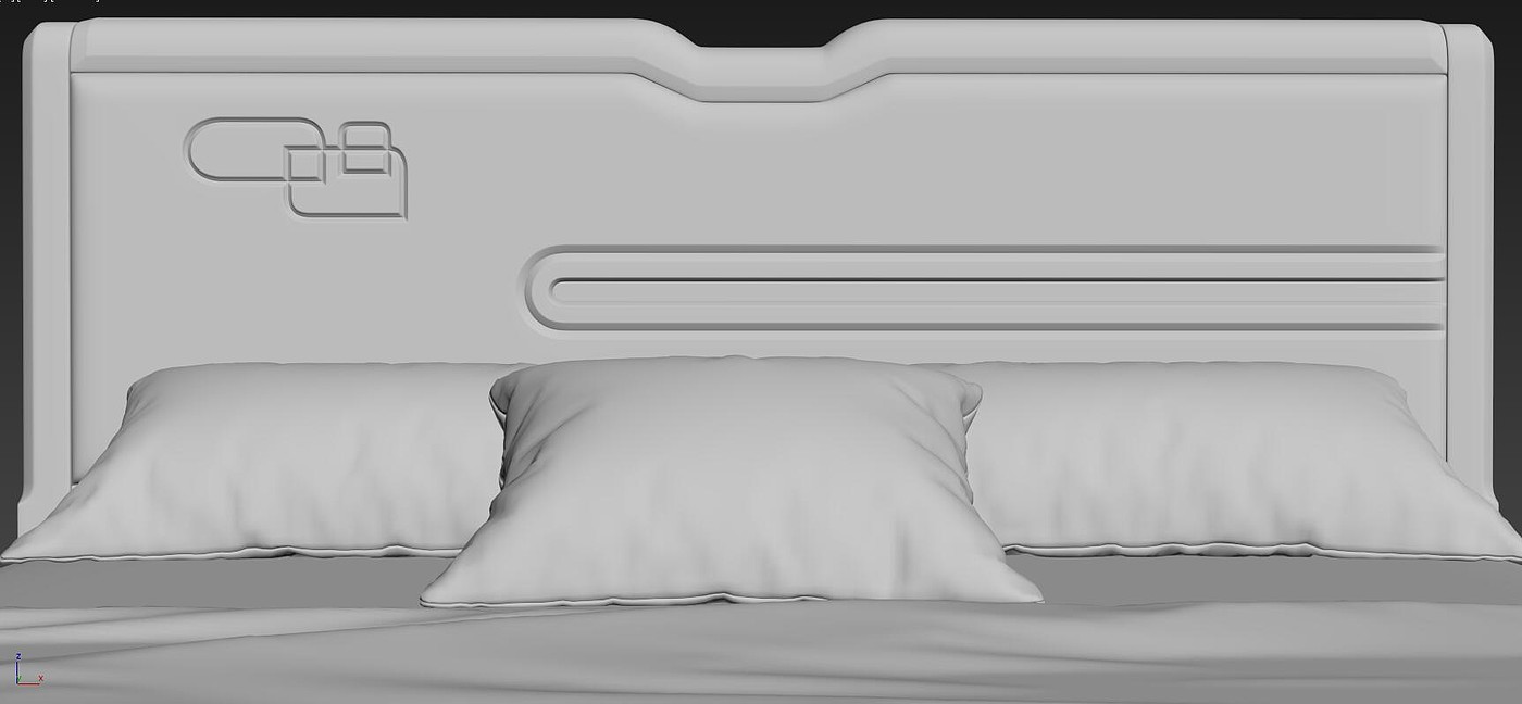 Solid wood bed modeling and rendering tutorial，Bed，bedding article，furniture design ，product design，Furniture modeling and rendering tutorial，Antique Valley fragrance，having an antique flavour，