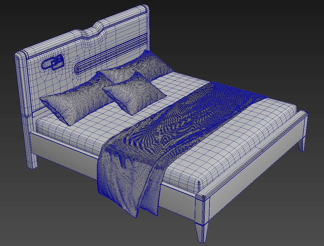 Solid wood bed modeling and rendering tutorial，Bed，bedding article，furniture design ，product design，Furniture modeling and rendering tutorial，Antique Valley fragrance，having an antique flavour，