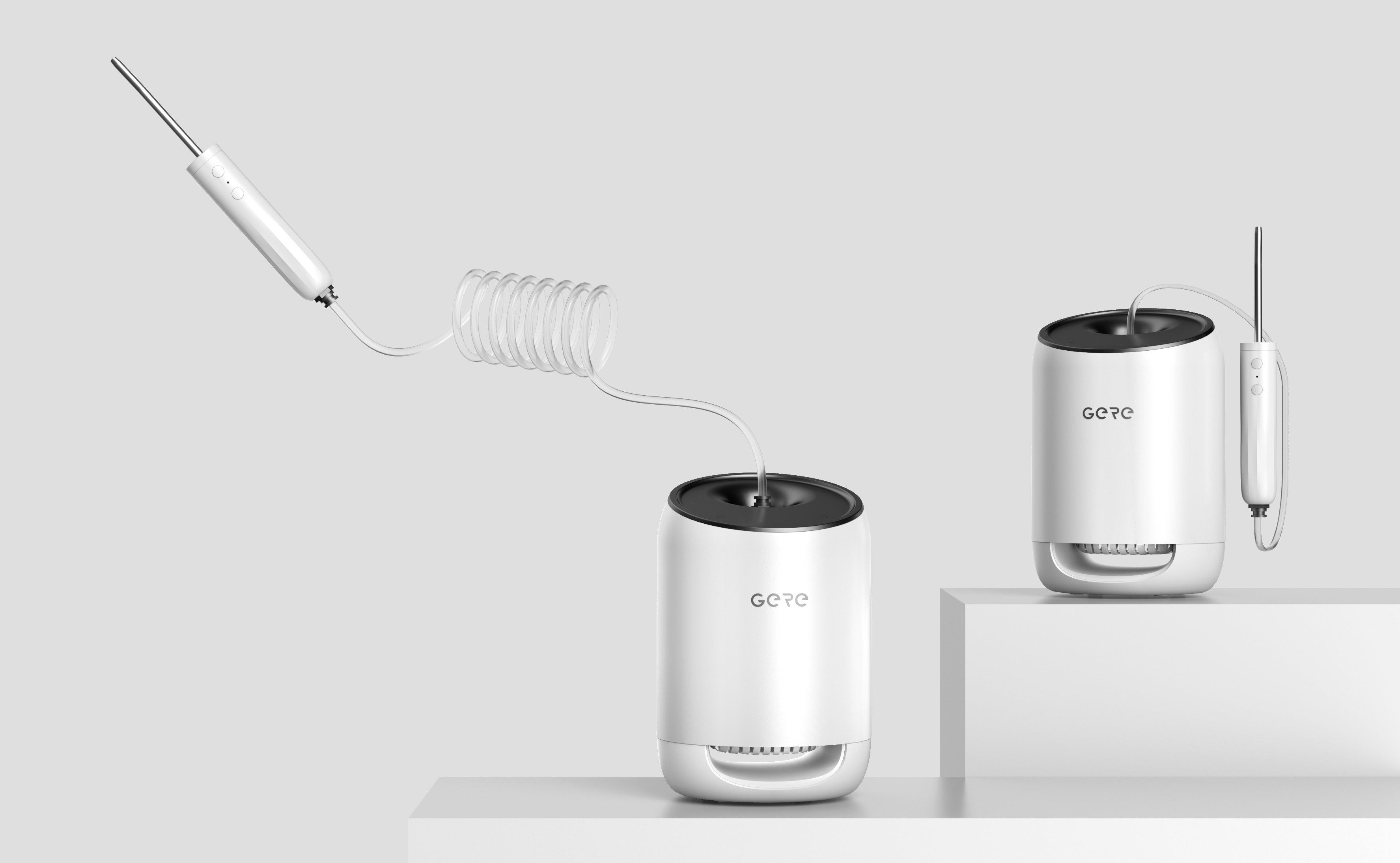 Grey design，Rod blowing machine，Fishing rod care，Fishing rod dehumidifier，Smart appliances，dehumidifier，patent，Technology Retro，