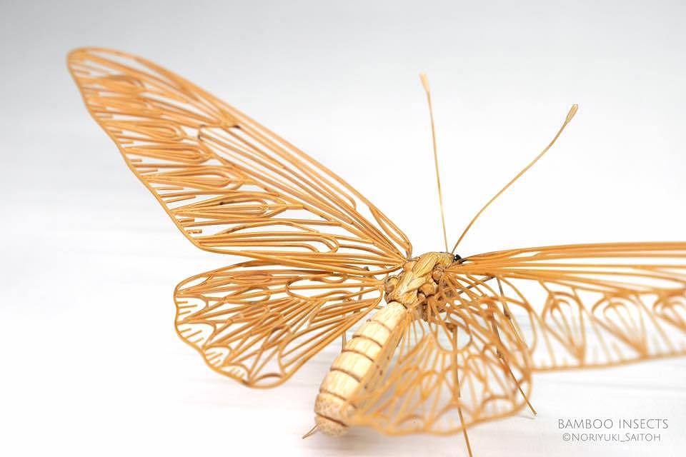 Japanese craftsmen，Noriyuki Saitoh，lifelike，Insect model，