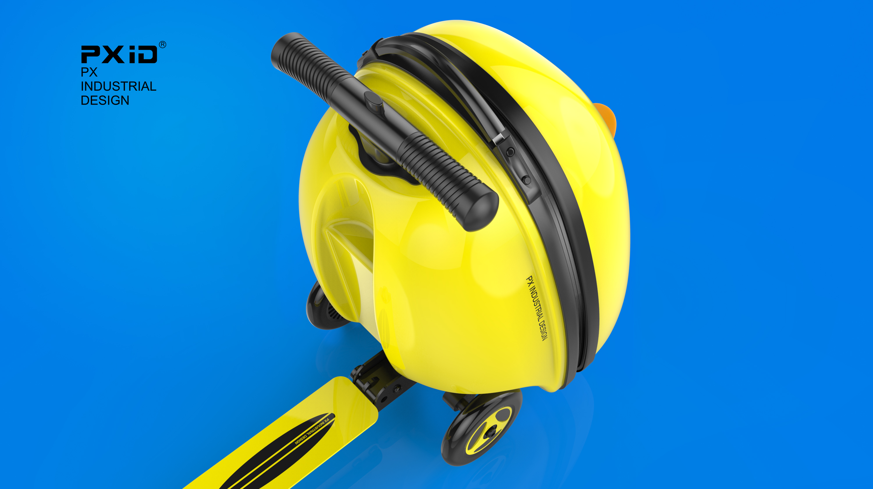 Product oriented industrial design，Design of electric scooter，Body feeling car design，Balance car design，Scooter design，