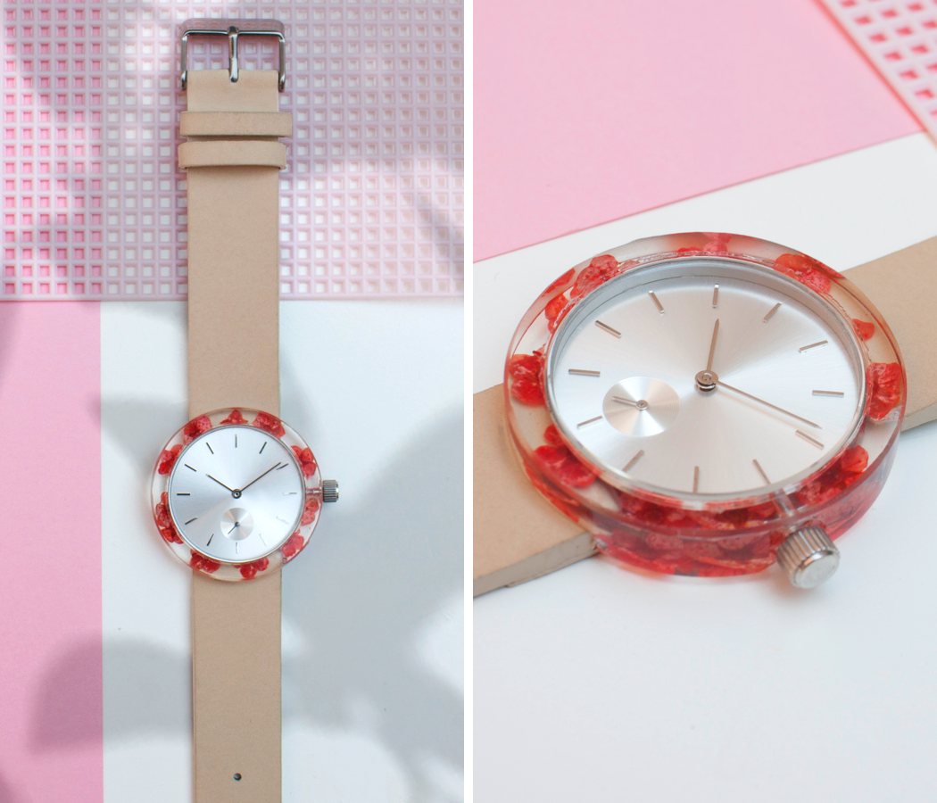 surface，Wrist watch，fresh，Botany，Simplicity，beautiful，