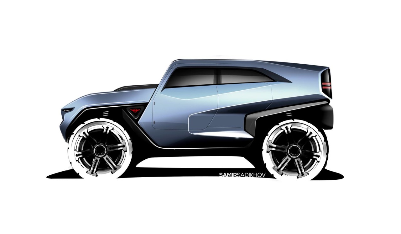 renault，suv，Automobile design，manuscript，Hand drawn，Tank，