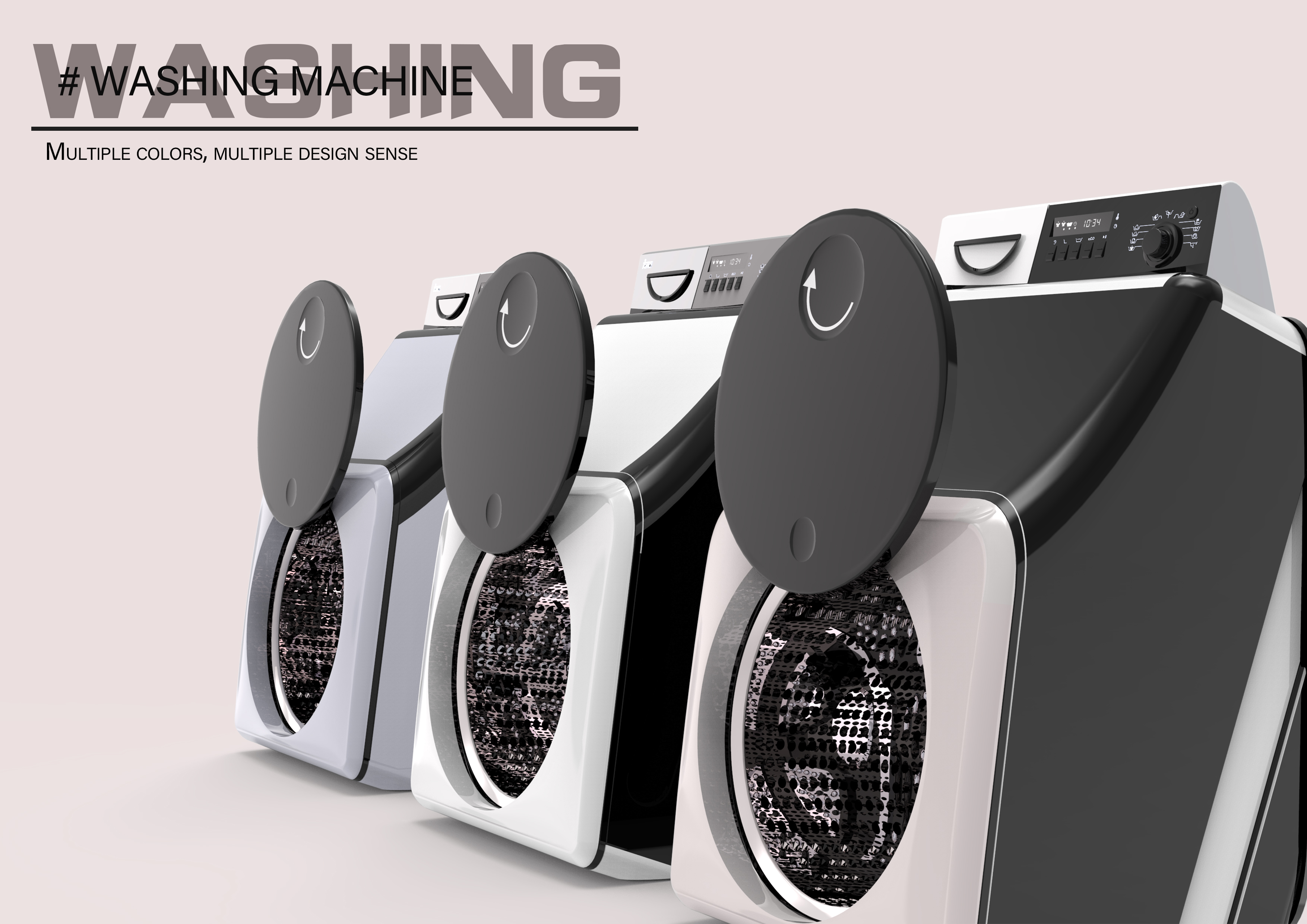 Washing machine，Intelligent electric appliance，an electric appliance，innovate，originality，