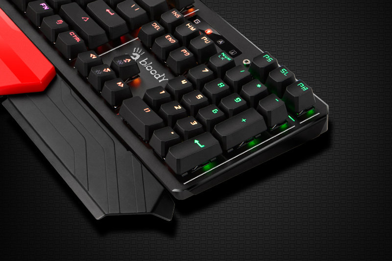 Mechanical keyboard，Bloody，Shuangfeiyan，Black Technology，