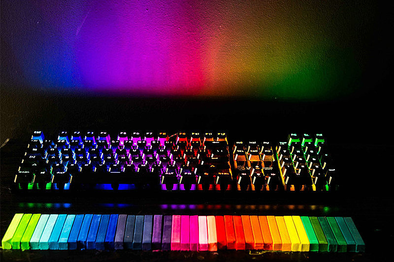 Mechanical keyboard，Bloody，Shuangfeiyan，Black Technology，